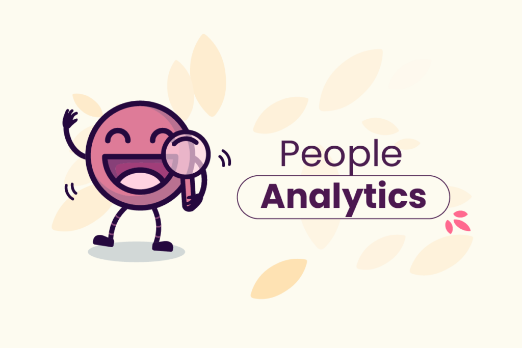 O mascote da Eva ao lado do título 'People Analytics'.