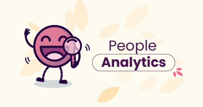 O mascote da Eva ao lado do título 'People Analytics'.